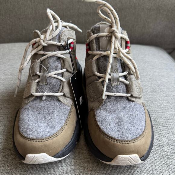 Sorel Women's Kinetic RNEGD Caribou WP Boot, Grey Green/Alpine Tundra Sz 6 - Picture 10 of 11